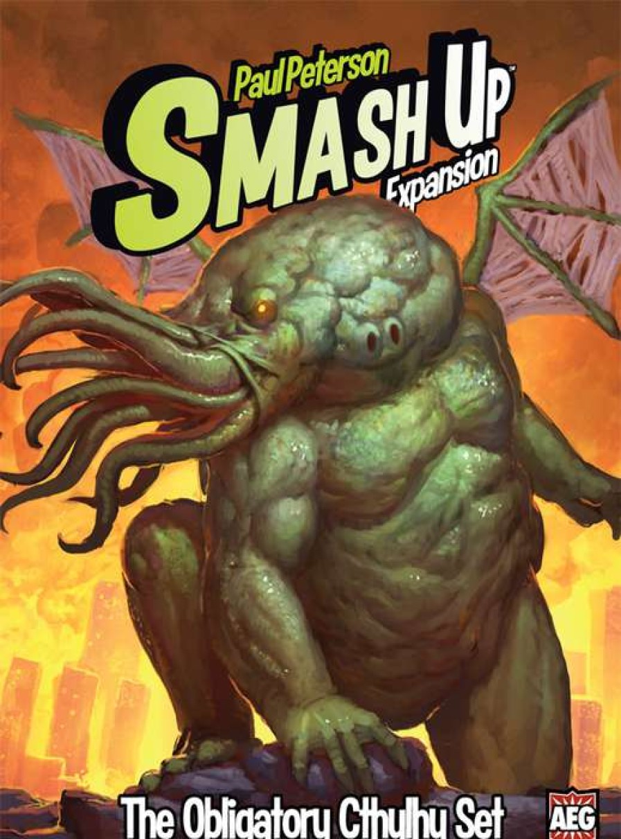 Card Games * | Offering Discounts Smash Upthe Obligatory Cthulhu Expansion