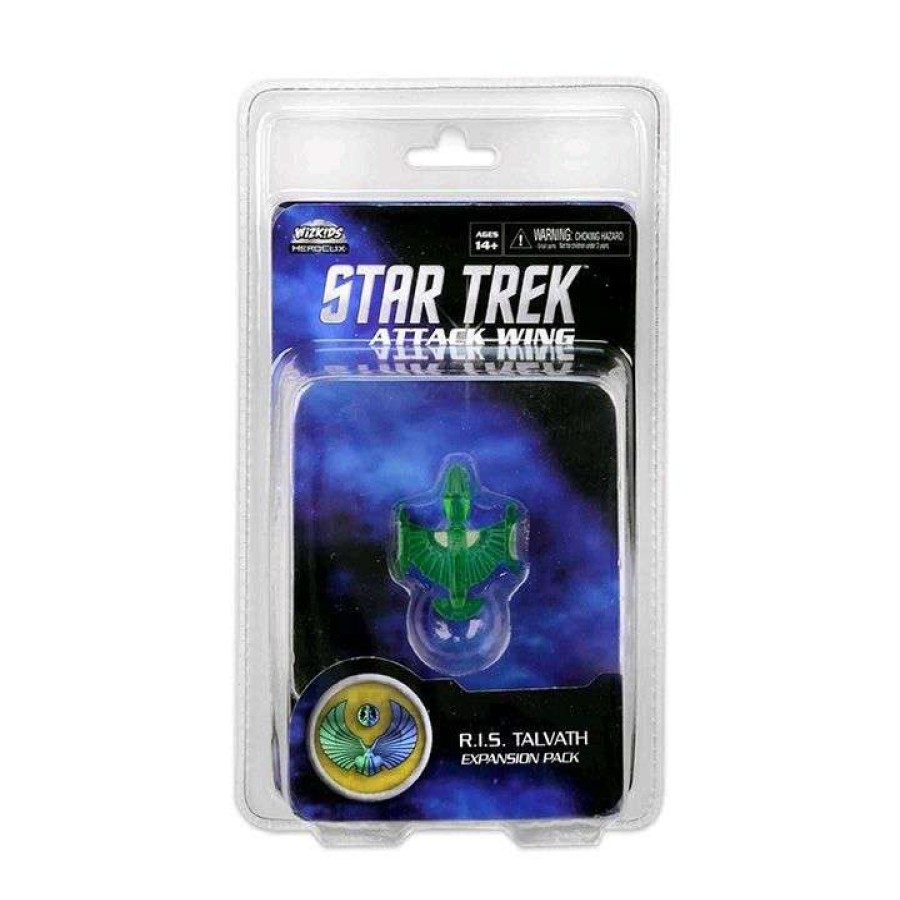 Miniatures Games * | Sale Merchandise Star Trekattack Wing Wave 19 Ris Talvath Expansion Pack