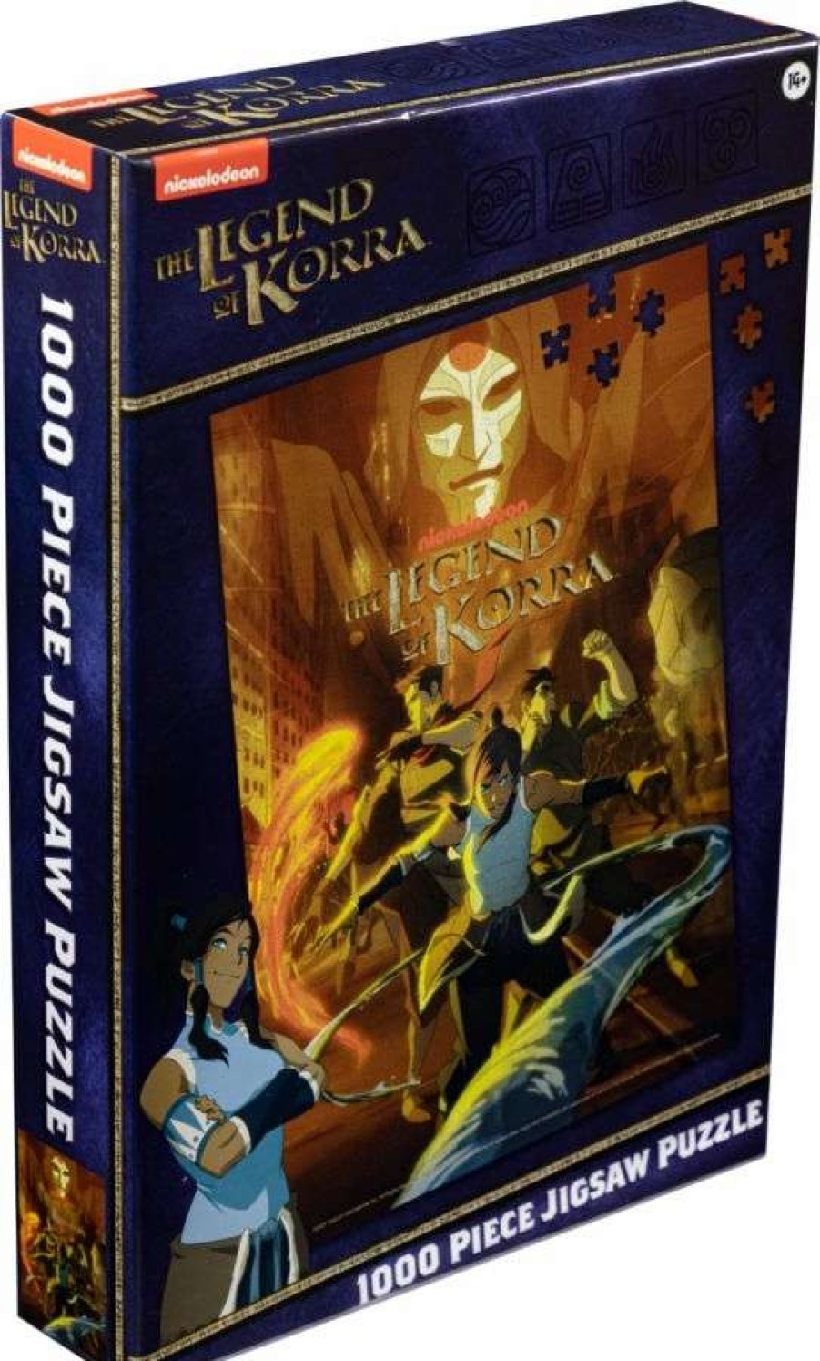 Puzzles * | Quick Delivery The Legend Of Korraposter 1000 Piece Jigsaw Puzzle