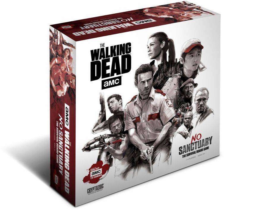 Board Games * | For Sale The Walking Deadno Sanctuary Board Game