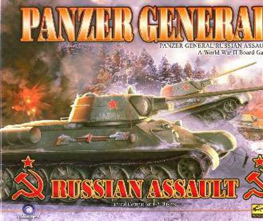 Board Games * | Fire Sale Panzer Generalrussian Assault Board Game