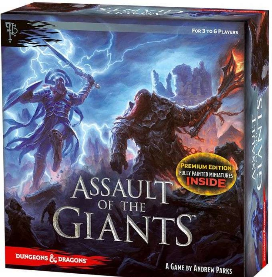 Board Games * | On Sale Dungeons & Dragonsassault Of The Giants Premium Board Game