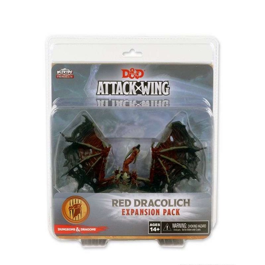 Miniatures Games * | Offering Discounts Dungeons & Dragonsattack Wing Wave 5 Red Dracolich