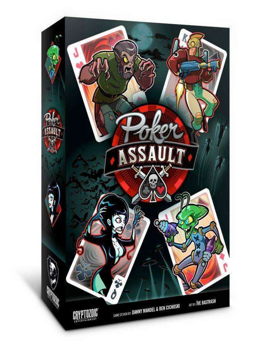 Card Games * | Discounts Poker Assaultcard Game