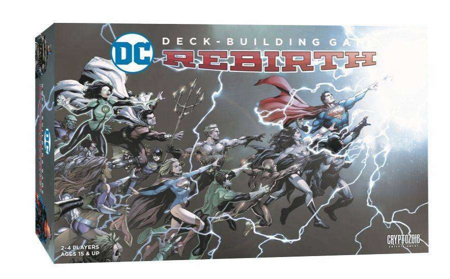 Card Games * | Exactly Discount Card Games Dc Comics Deck-Building Game Rebirth