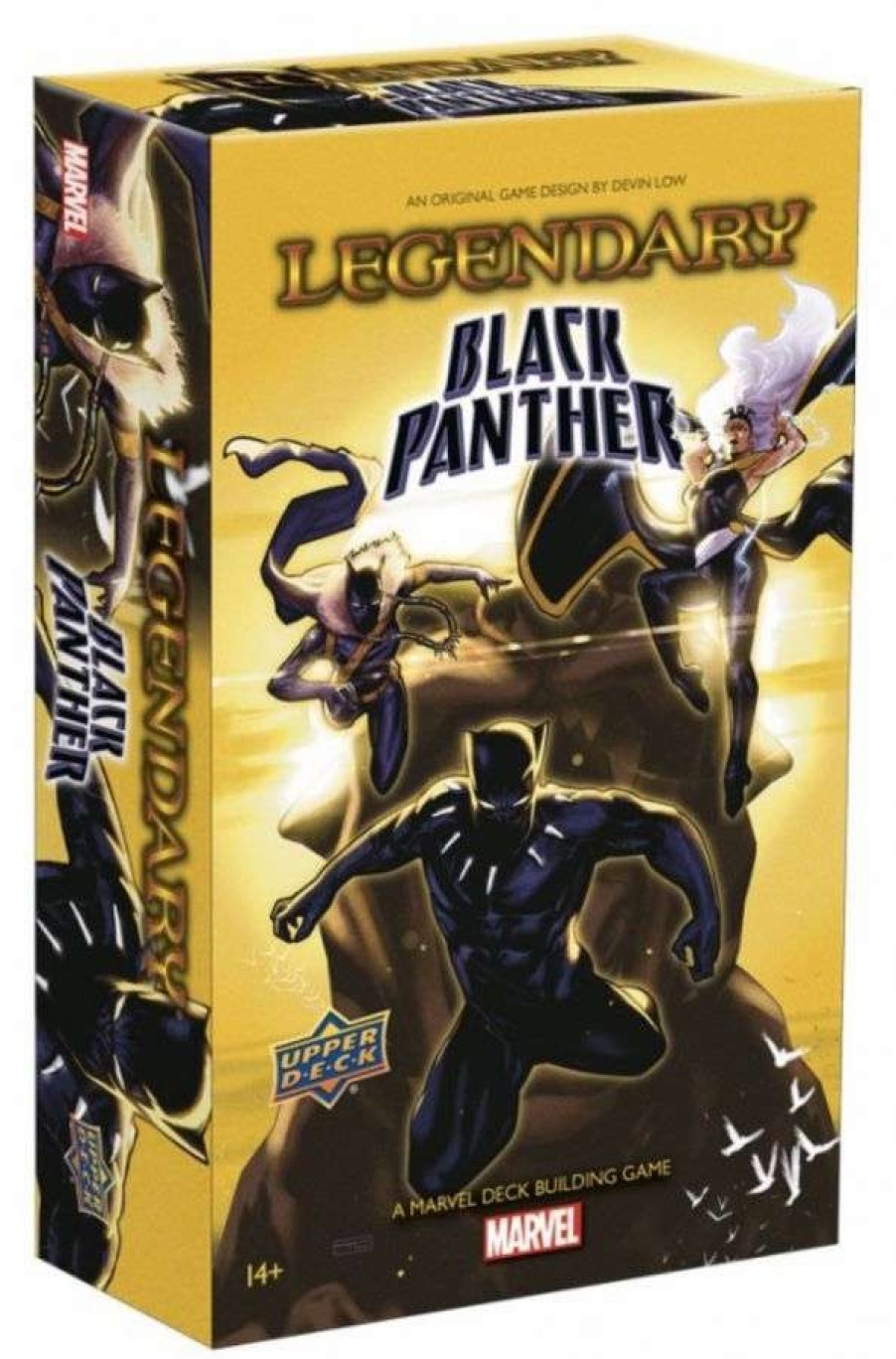 Card Games * | Sale Marvel Legendaryblack Panther Deckbuilding Game Expansion