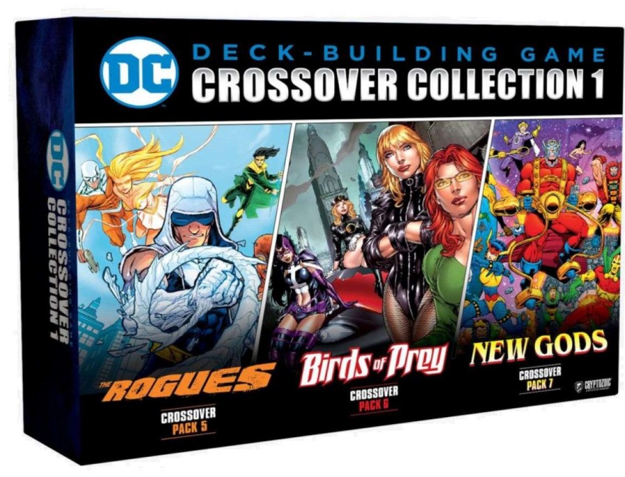 Card Games * | Exactly Discount Dc Comics Deckbuilding Gamecrossover Collection 1 Box Set