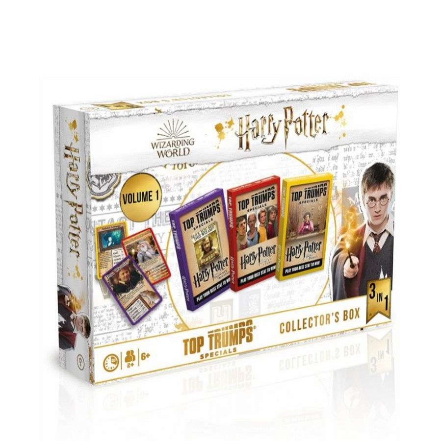 Card Games * | Discount Sale Top Trumpsharry Potter Collector'S Edition 3Pack Bundle