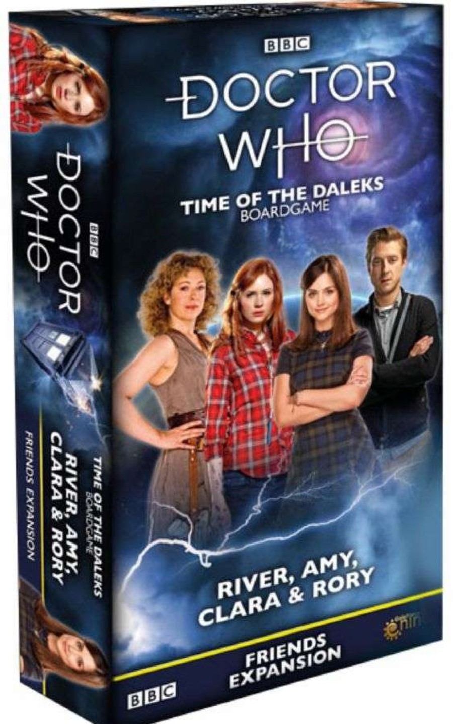 Board Games * | Promotion Doctor Whotime Of The Daleks Friends River, Amy, Clara & Rory Expansion