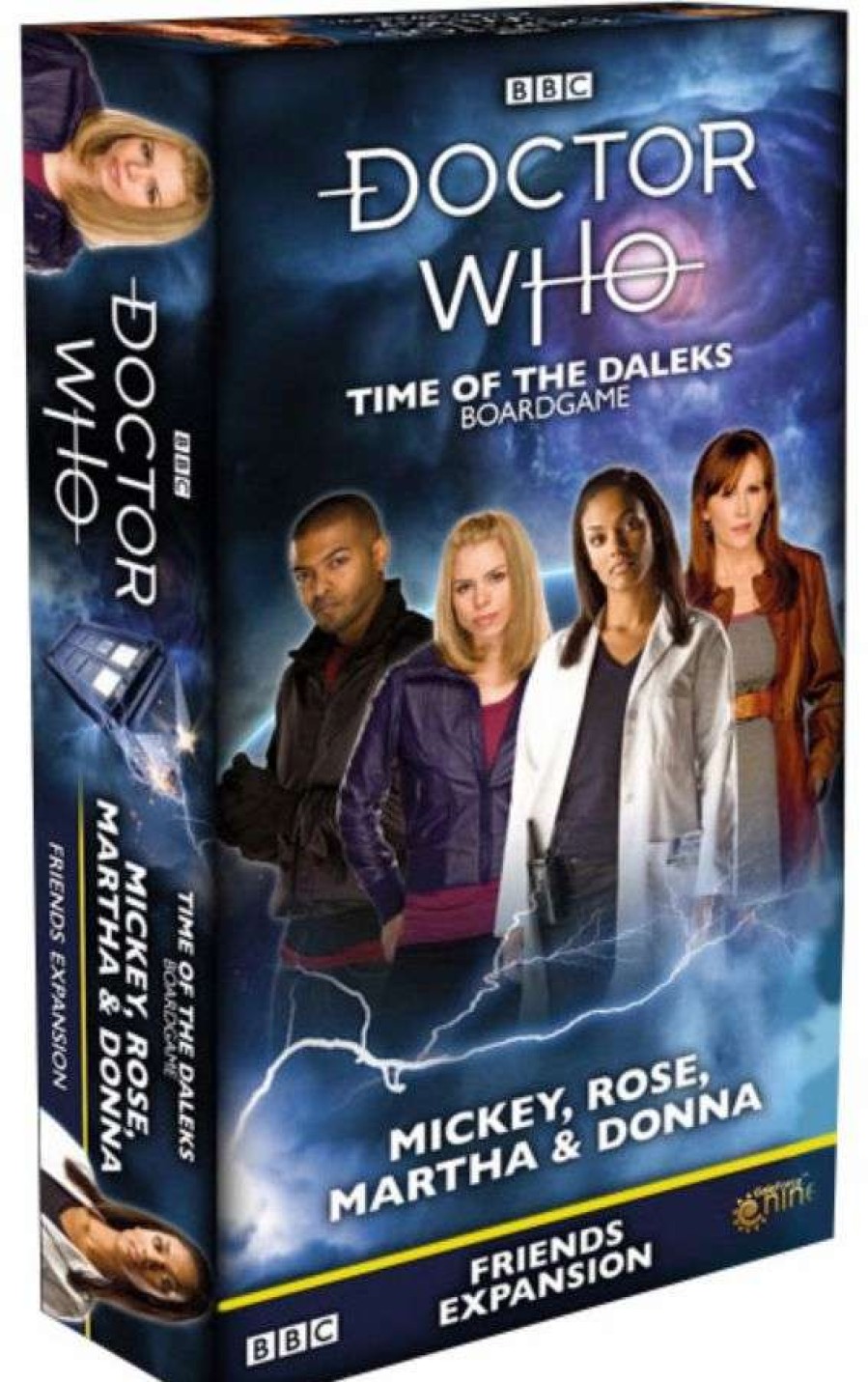 Board Games * | Online Discount Doctor Whotime Of The Daleks Friends Mickey, Rose, Martha & Donna Expansion