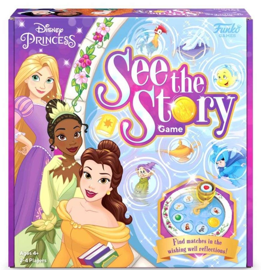 Board Games * | Large Choice Disney Princesssee The Story Game