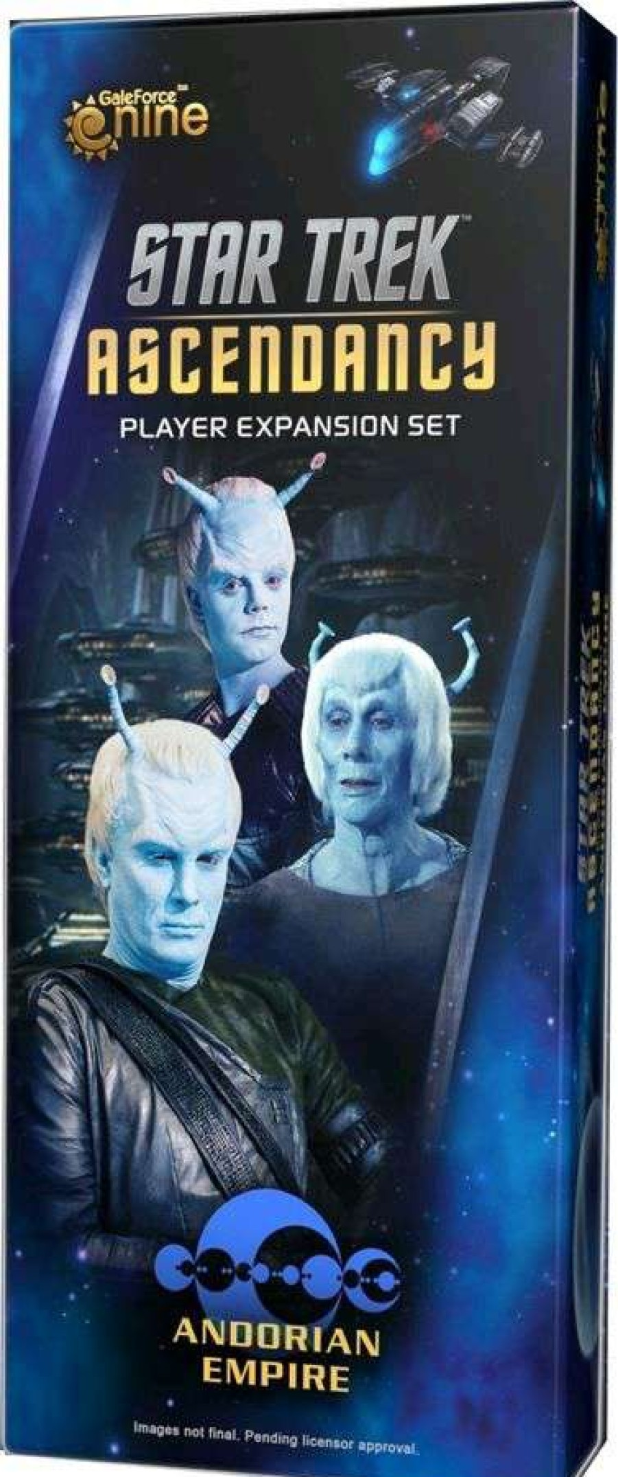 Board Games * | Quick Expedition Star Trekascendancy Andorian Command Expansion