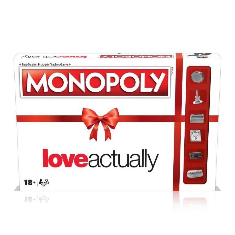 Board Games * | Best Sale Monopolylove Actually Edition