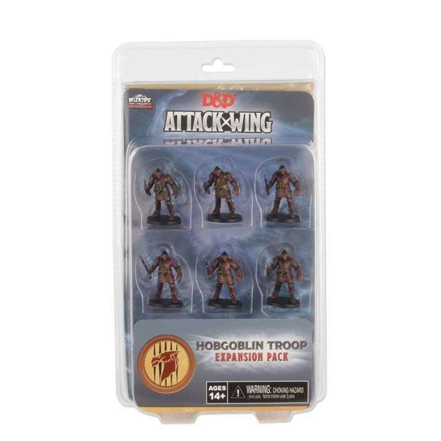 Miniatures Games * | Reasonable Price Dungeons & Dragonsattack Wing Wave 1 Hobgoblin Troop Expansion Pack