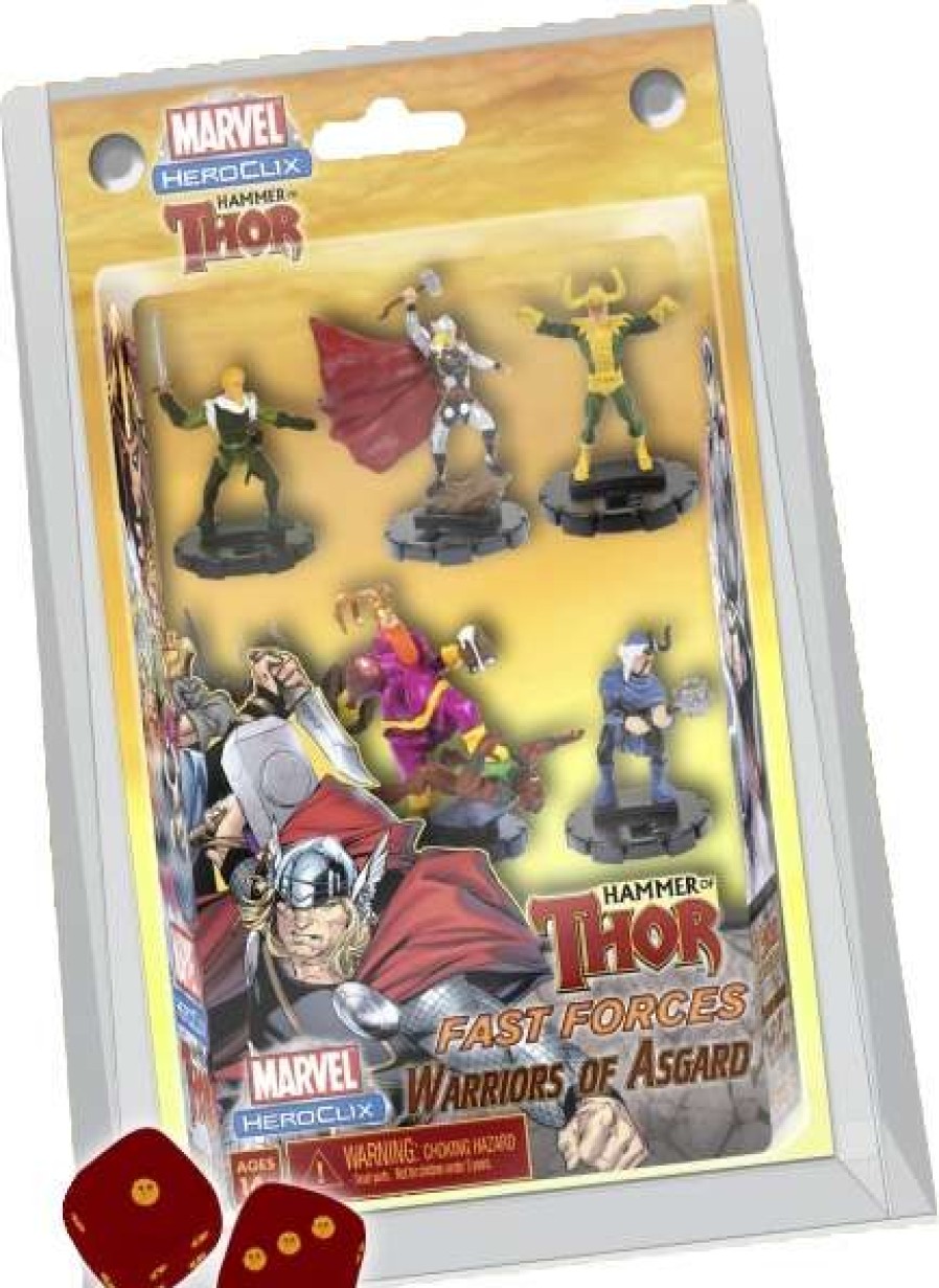 Heroclix * | Large Choice Heroclixhammer Of Thor Fast Forces 6Pack