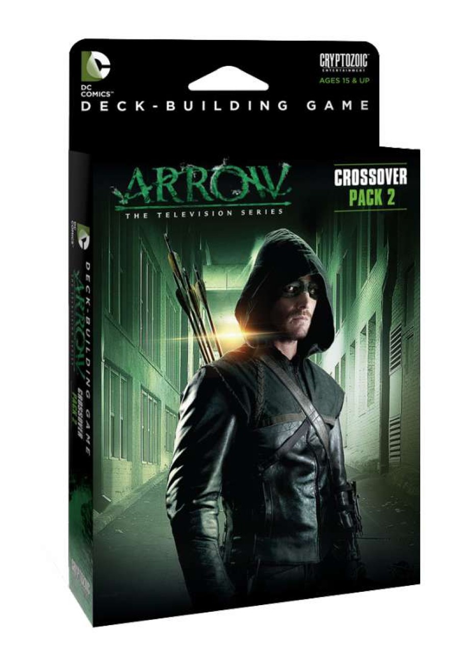 Card Games * | Fire Sale Dc Comics Deckbuilding Gamearrow Expansion