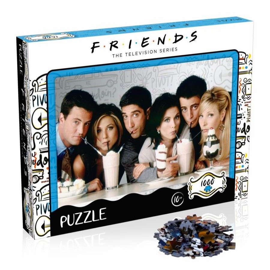 Puzzles * | Cheaper Puzzles Friends Milkshake 1000 Piece Jigsaw Puzzle