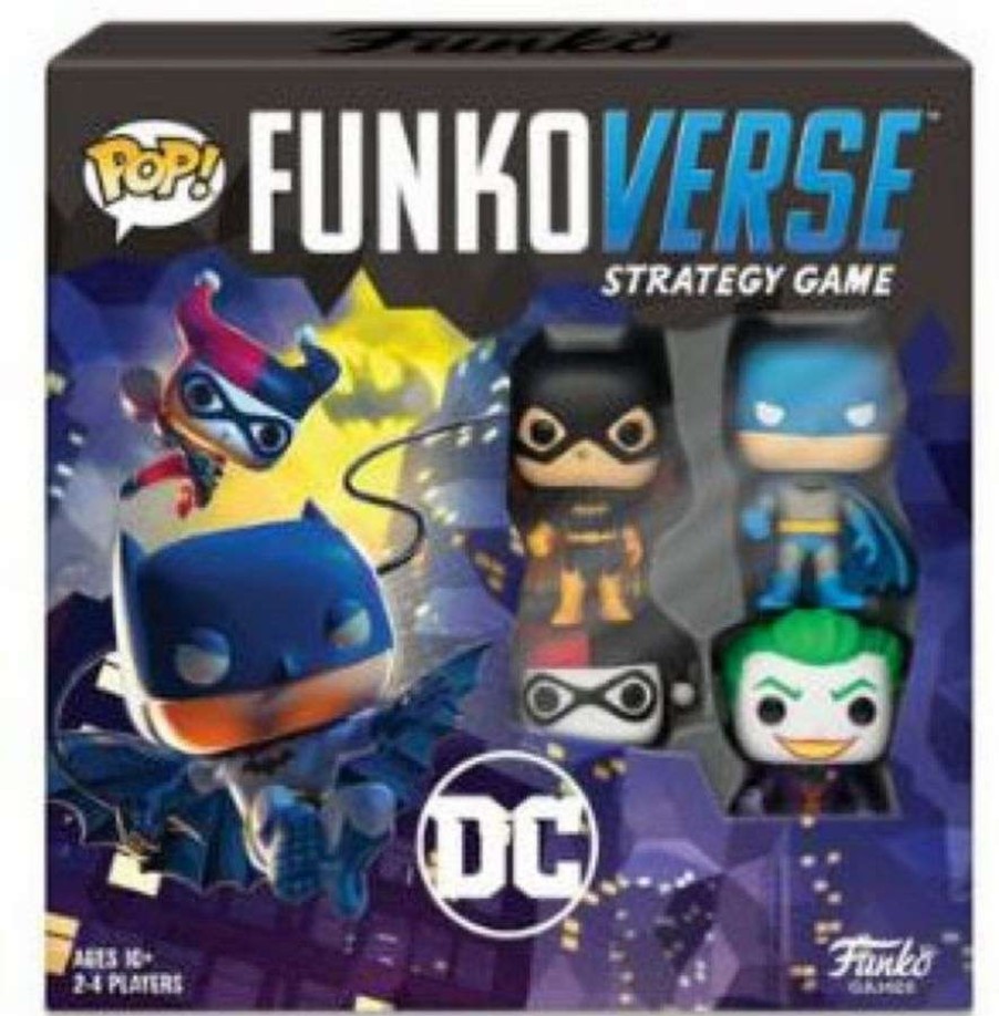 Board Games * | With A Discount Funkoversedc 100 4Pack Strategy Board Game