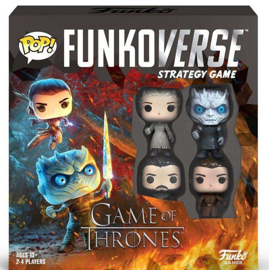 Board Games * | Sale Funkoversea Game Of Thrones 100 4Pack Board Game