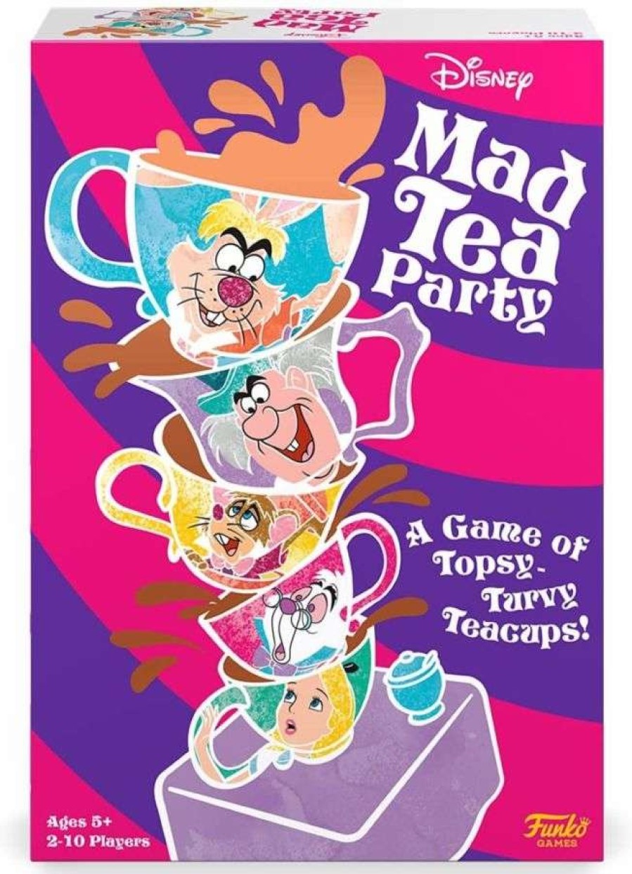 Board Games * | Discount Alice In Wonderland (1951)Mad Tea Party Game