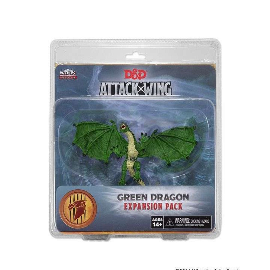 Miniatures Games * | Cheap Online Dungeons & Dragonsattack Wing Wave 1 Green Dragon Expansion Pack