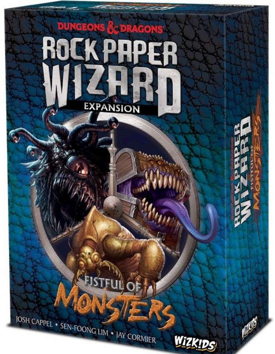 Card Games * | Discounts Online Dungeons & Dragonsrock Paper Wizard Fistful Of Monsters Expansion