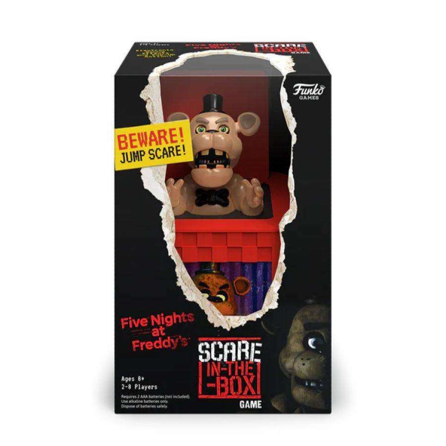 Board Games * | The Best Choice Board Games Five Nights At Freddy'S Scare-In-A-Box Game