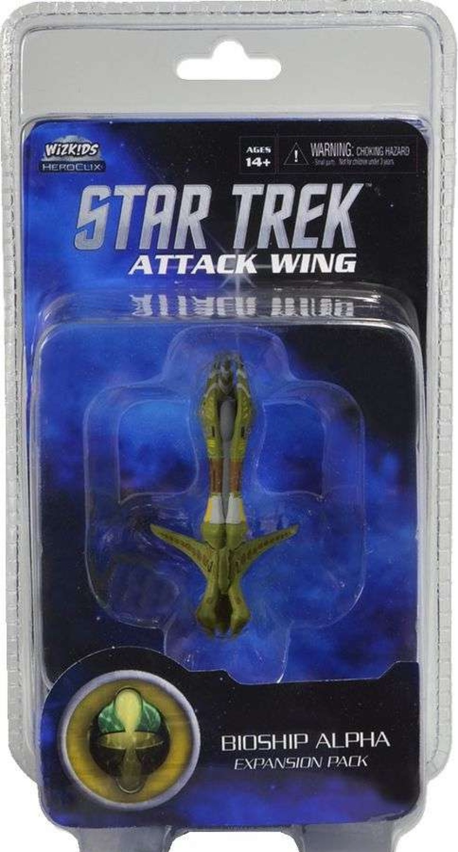 Miniatures Games * | Opening Sales Star Trekattack Wing Wave 4 Bioship Alpha Expansion Pack