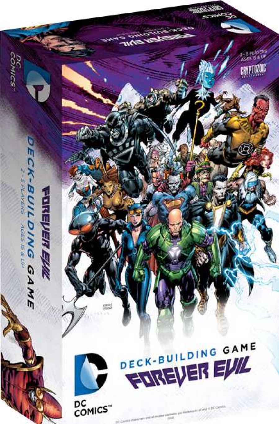 Card Games * | Outlet Sale Dc Comics Deckbuilding Gameforever Evil