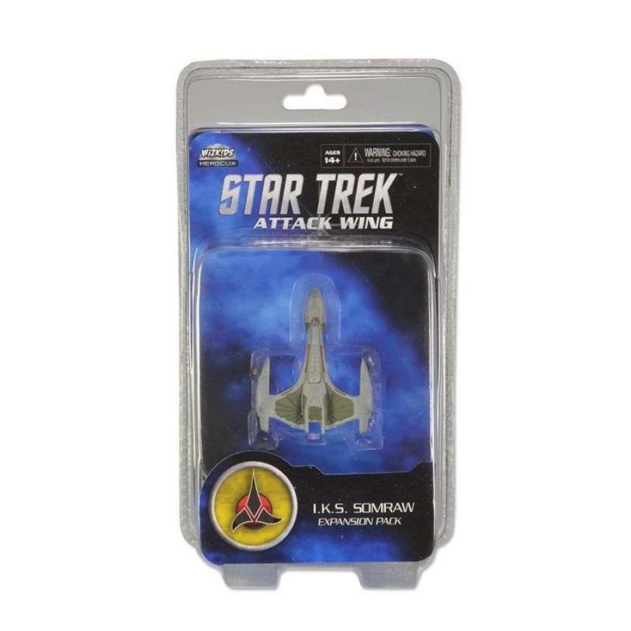 Miniatures Games * | Exactly Discount Miniatures Games Star Trek Attack Wing Wave 3 Iks Somraw Expansion Pack