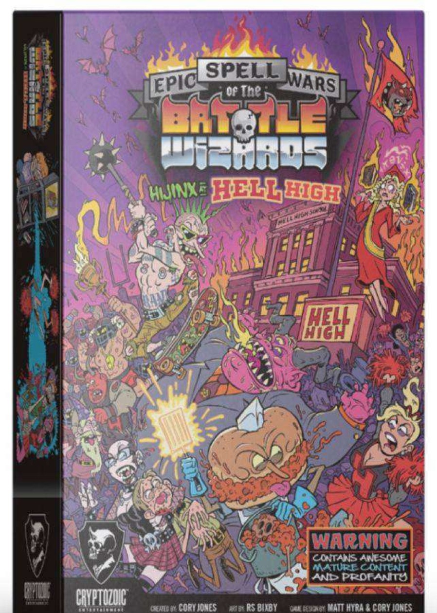 Board Games * | Fire Sale Epic Spell Wars Of The Battle Wizardshijinx At Hell High Game