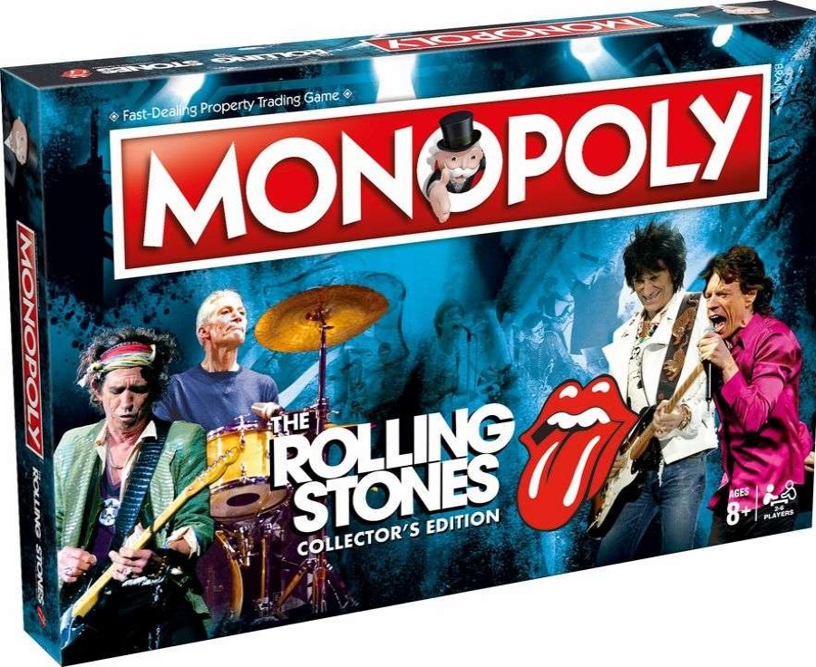 Board Games * | Sale Monopolyrolling Stones Edition