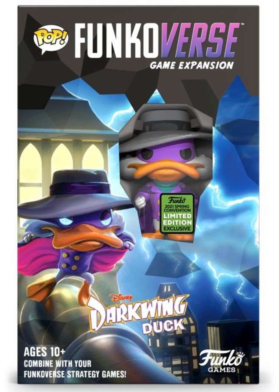 Board Games * | Best Sale Funkoversedarkwing Duck 100 1Pack Expansion Eccc 2021 Us Exclusive [Rs]