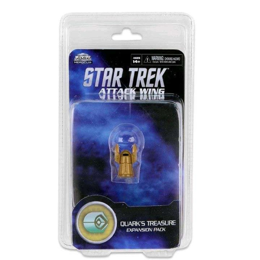 Miniatures Games * | Large Choice Star Trekattack Wing Wave 18 Quark'S Treasure Expansion Pack