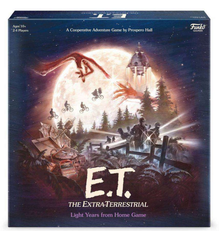 Board Games * | Cheaper E.T. The Extraterrestriallight Years From Home Board Game