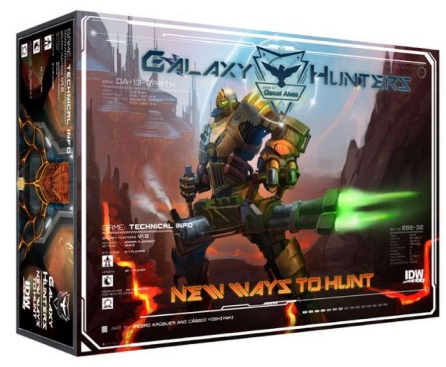 Board Games * | Discounts Galaxy Huntersnew Ways To Hunt Expansion