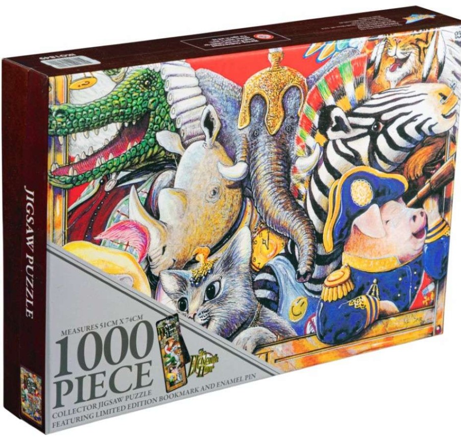 Puzzles * | Outlet Sale The Eleventh Hourbook Cover 1000 Piece Collector Jigsaw Puzzle