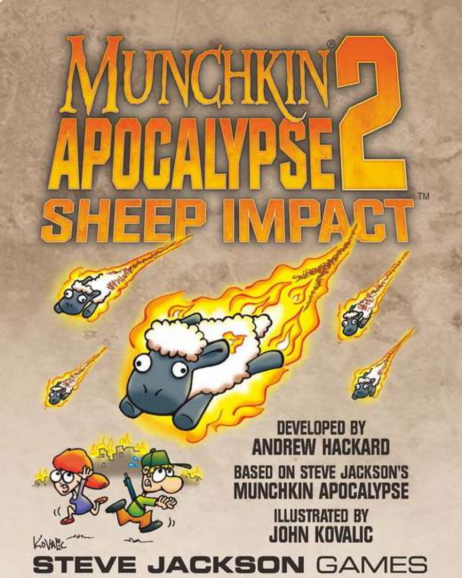 Card Games * | The Best Choice Munchkinmunchkin Apocalypse 2 Sheep Impact