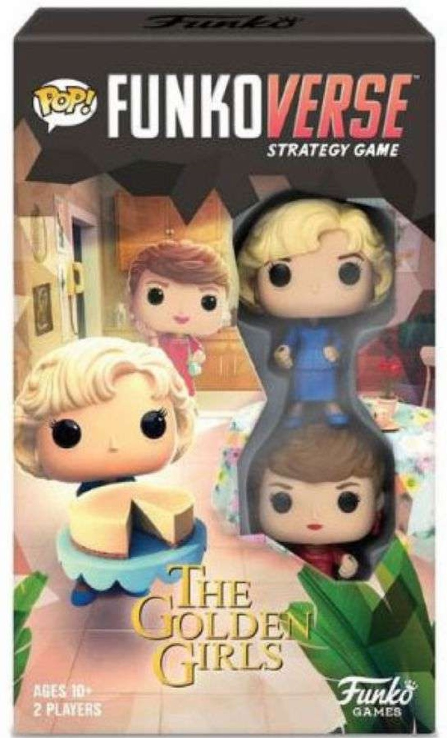 Board Games * | Promotion Funkoversegolden Girls 100 2Pack Expandalone Strategy Board Game