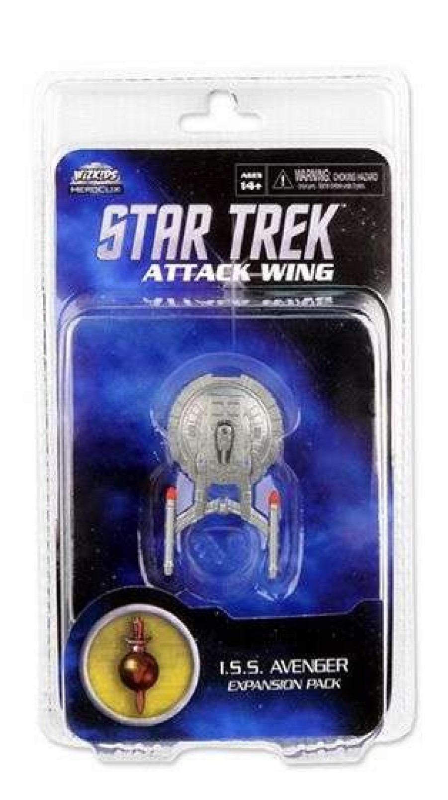 Miniatures Games * | Reasonable Price Star Trekattack Wing Wave 14 Iss Avenger Expansion Pack