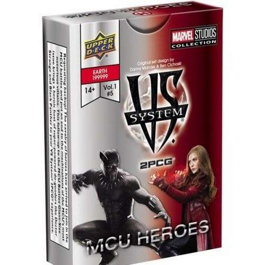 Card Games * | Reasonable Price Card Games Marvel Vs System Mcu Heroes 2Pcg