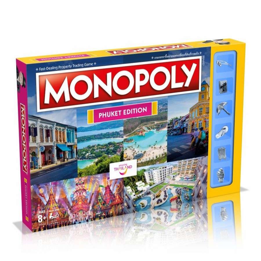 Board Games * | Sells Cheap Monopolyphuket Edition