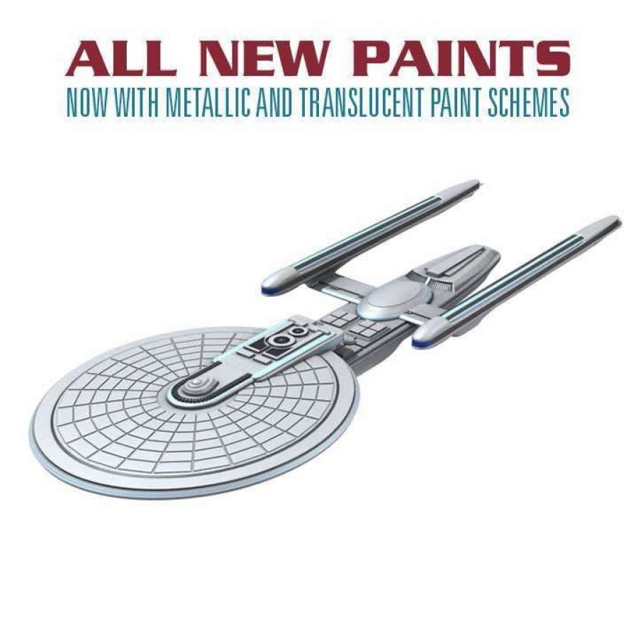 Miniatures Games * | Reasonable Price Star Trekattack Wing Wave 29 Uss Excelsior Expansion Pack