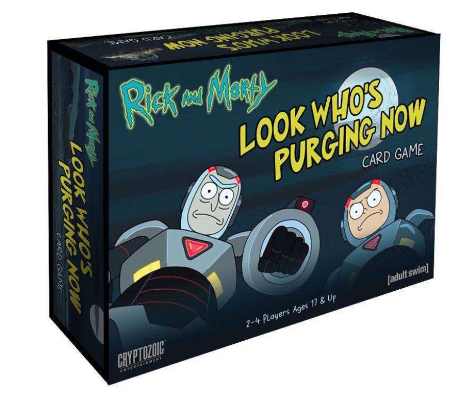 Card Games * | Hot Sale Rick And Mortylook Who'S Purging Now Card Game