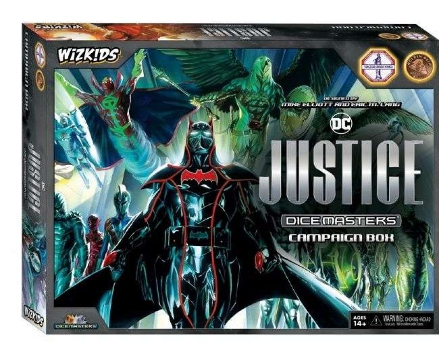 Dice Games * | Sale Merchandise Dice Mastersjustice Campaign Box