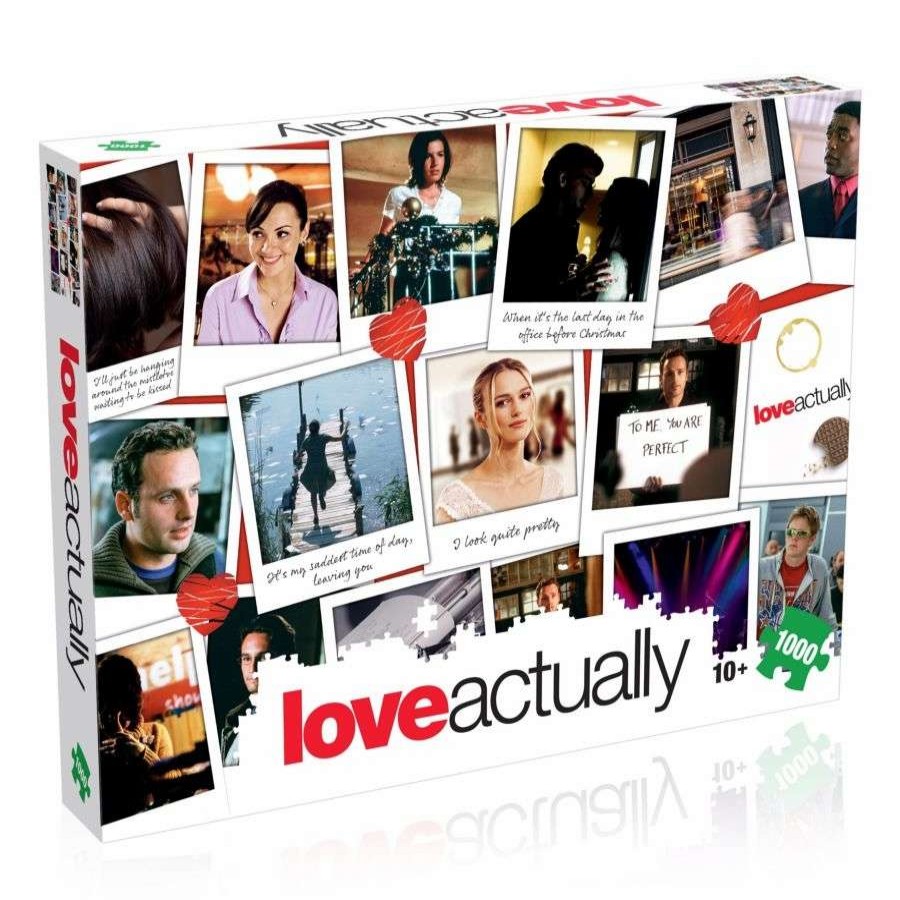 Puzzles * | Exactly Discount Love Actually1000 Piece Jigsaw Puzzle