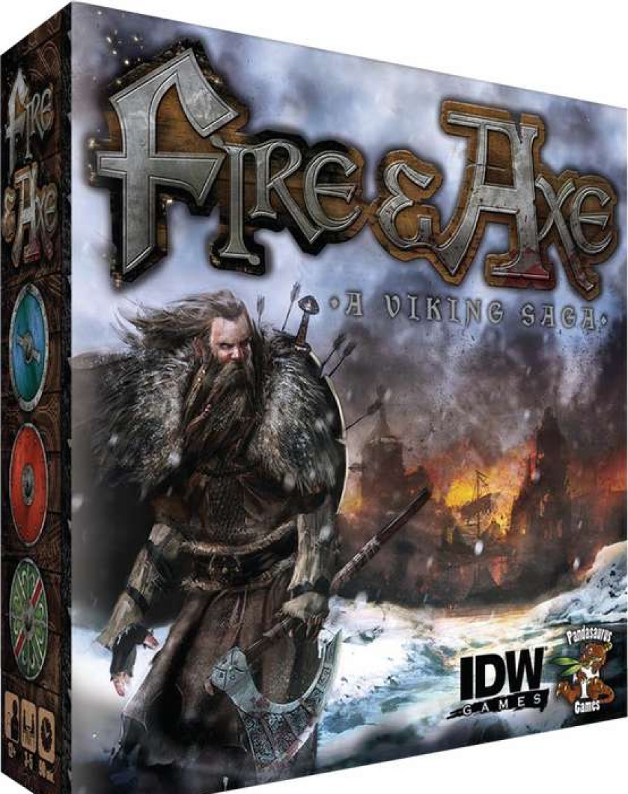 Board Games * | Online Sales Fire & Axea Viking Saga Board Game