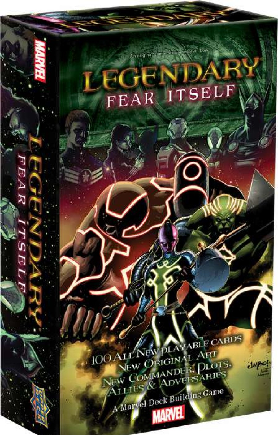 Card Games * | Reduction In Price Marvel Legendaryfear Itself Deckbuilding Game Expansion