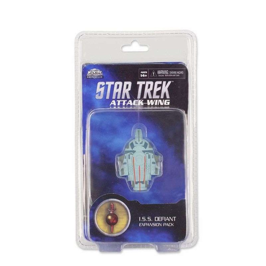 Miniatures Games * | Online Store Star Trekattack Wing Wave 9 Iss Defiant Expansion Pack