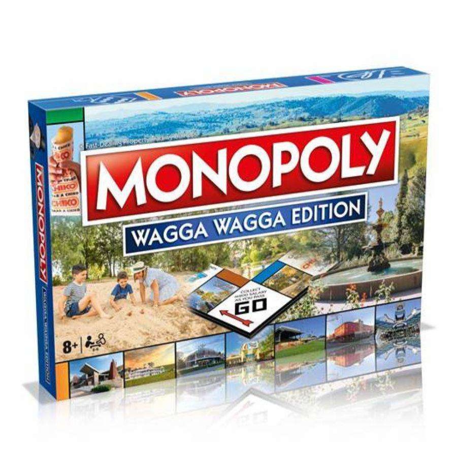 Board Games * | Sells Cheap Monopolywagga Wagga Edition